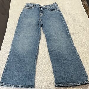 H&M High Waisted Wide Leg Jeans
